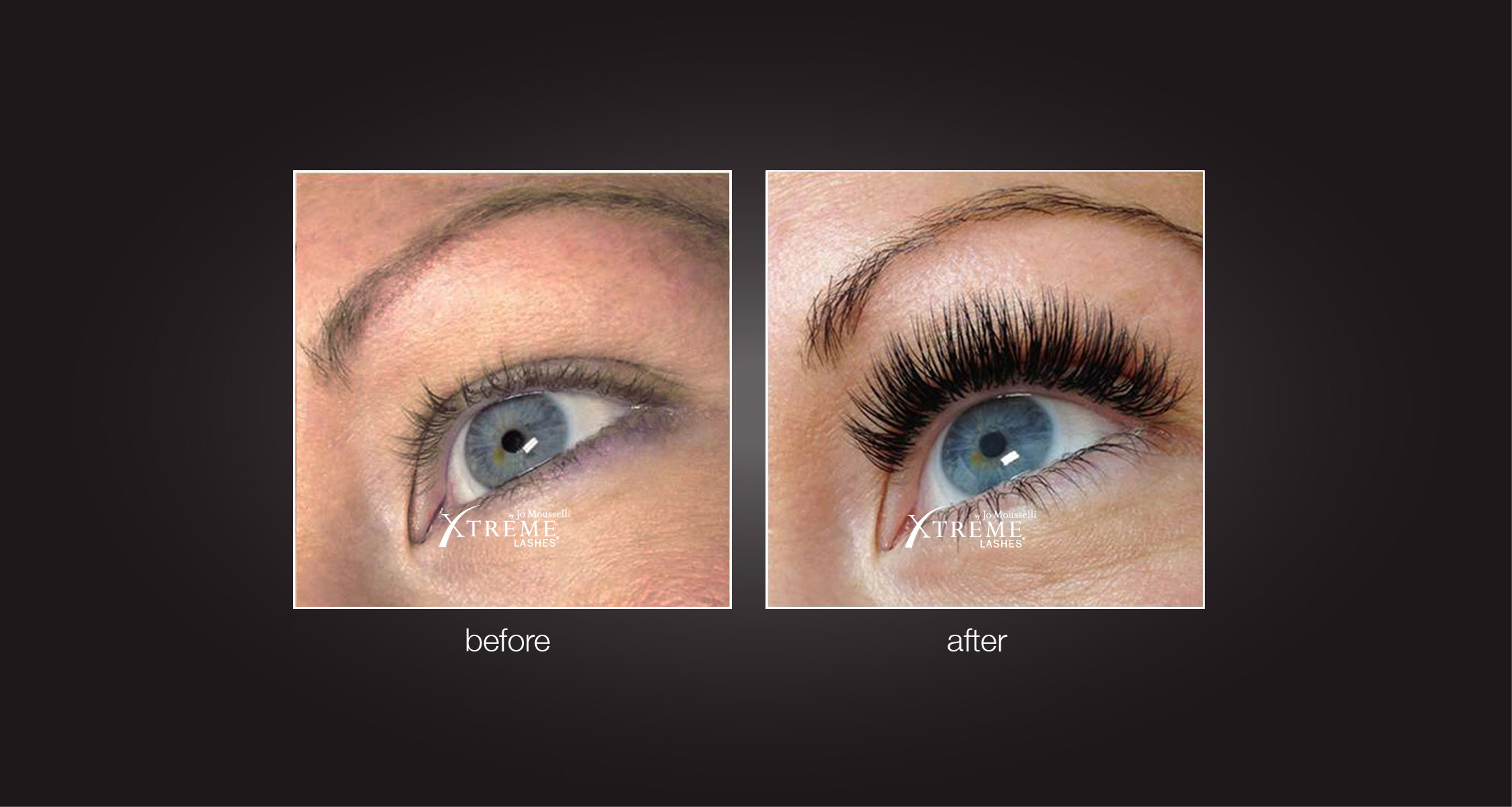 Eyelash Extensions Before and After Photos