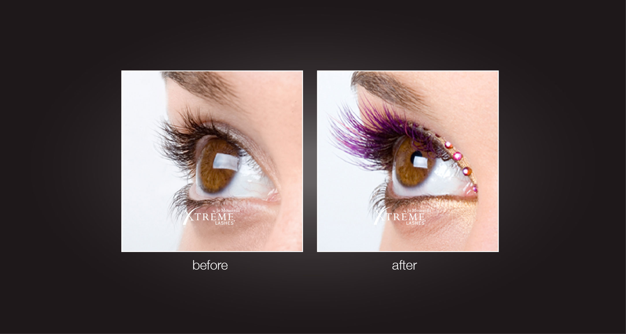Eyelash Extensions Before After Xtreme 10