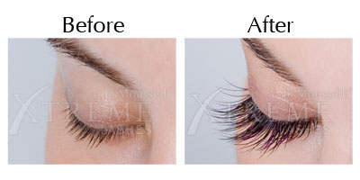 eyelash extensions picture