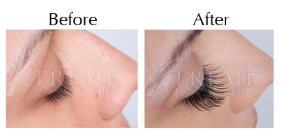 eyelash extensions picture