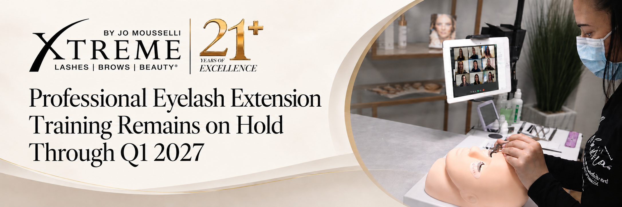 Professional Eyelash Extension Training Remains on Hold Through Q1 2027