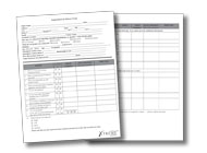 Registration & History Form (pack of 25)