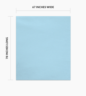 Disposable Lash Application Table Cover Sheet Blue Thumbnail 1_v2