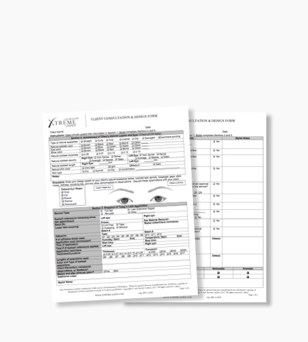 Consultation & Design Forms (25 Pack)