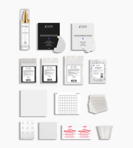 Flash Cure UVT Lash Extension Cleanse Prime Prep Restock Kit 1 Main