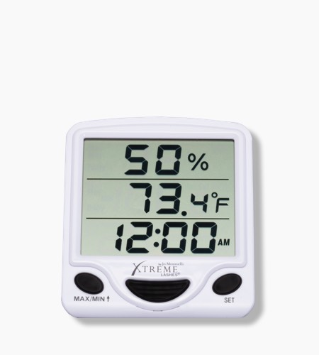 Hygro-Thermometer Clock