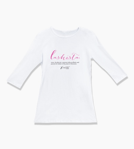 Lashista® Fitted Womens Shirt White L