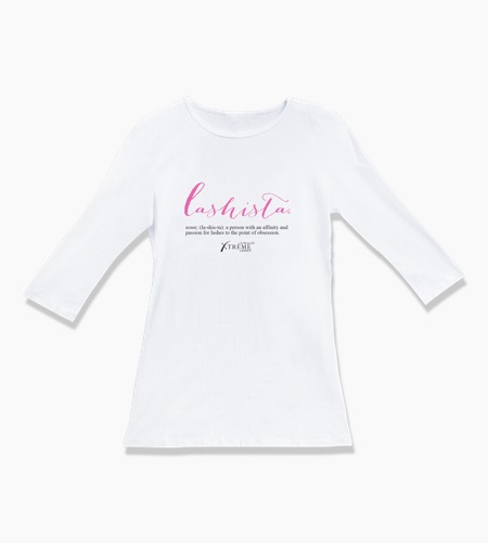 Lashista® Fitted Womens Shirt White XS