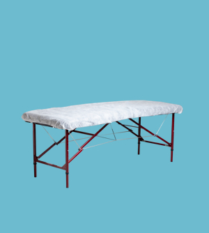 Massage Table Fitted Covers White Thumbnail 1