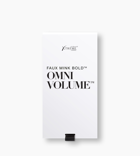 Faux Mink Bold™ Omni Volume™ Black X35®: 0.05 mm diameter | 6-8 mm multi-length
