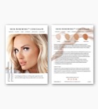 Skin Renewing Concealer Tester Cards – 4 Shades