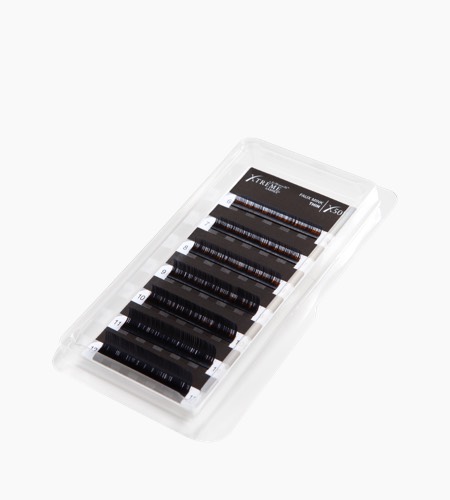 Faux Mink Classic Black X50®: 0.15 mm diameter | 6 mm length