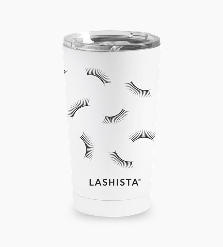 Limited Edition Lashista® Insulated Travel Mug - Black