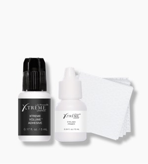 xtreme volume adhesive and eyelash primer set