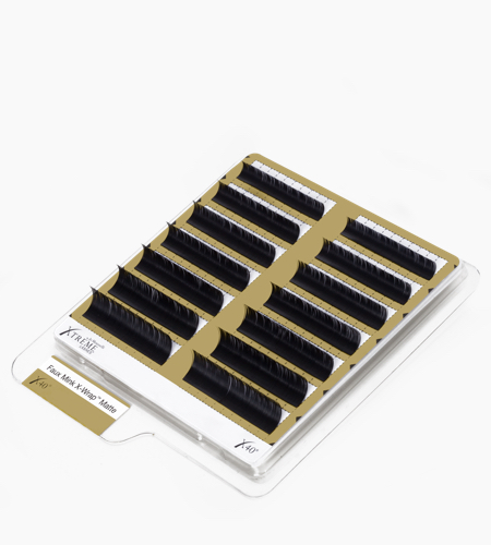 Faux Mink X-Wrap® Matte Black X40®: 0.20 mm diameter | 6 mm length